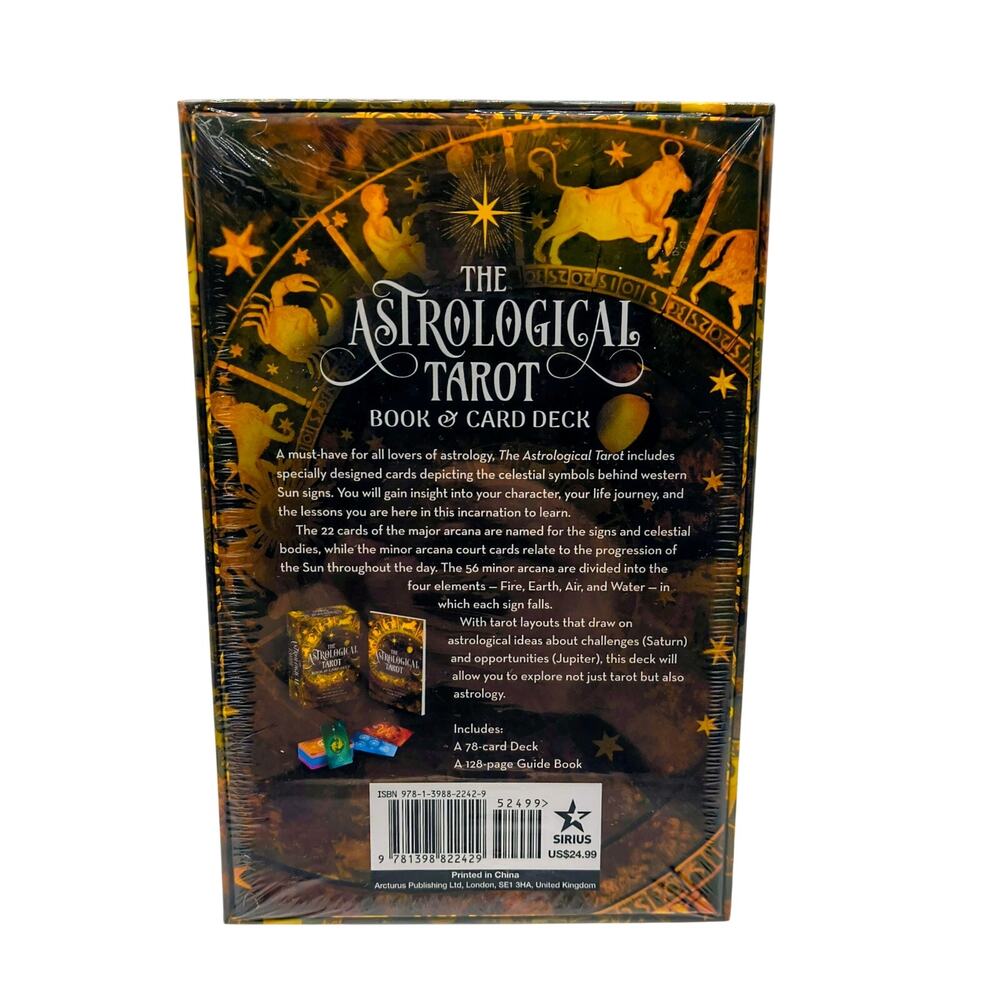 Astrological Tarot Book & Card Deck: Guide Your Path!